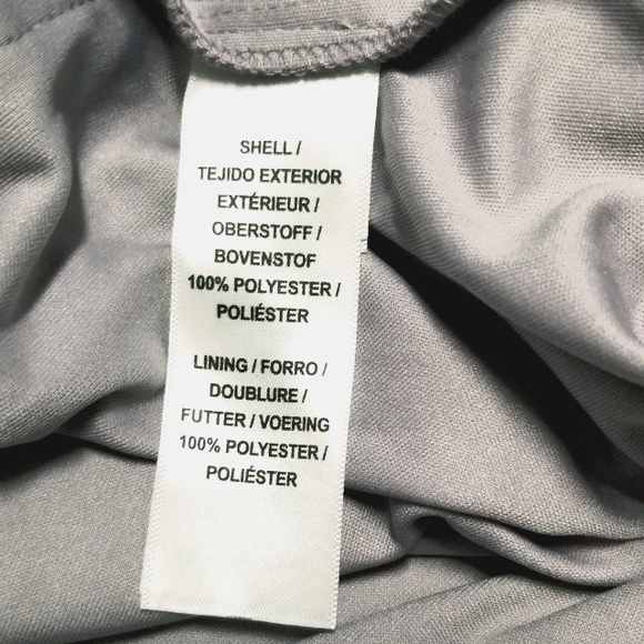 Adrianna Papell Lilac Gray Sequin Beaded long Dress - Picture 14 of 14